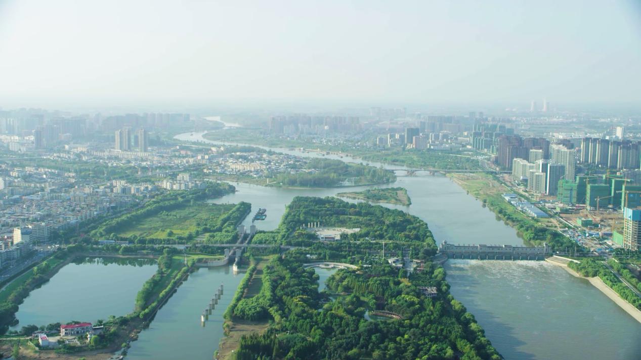 潁河阜陽(yáng)閘。阜陽(yáng)市水利局供圖