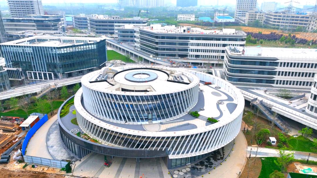 “創(chuàng)智匯”大賽主場(chǎng)地——科大硅谷肥西園。 肥西縣委組織部供圖